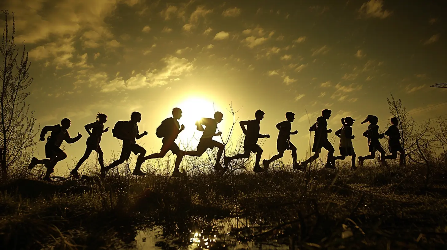 Running with a Group: The Benefits of Social Fitness