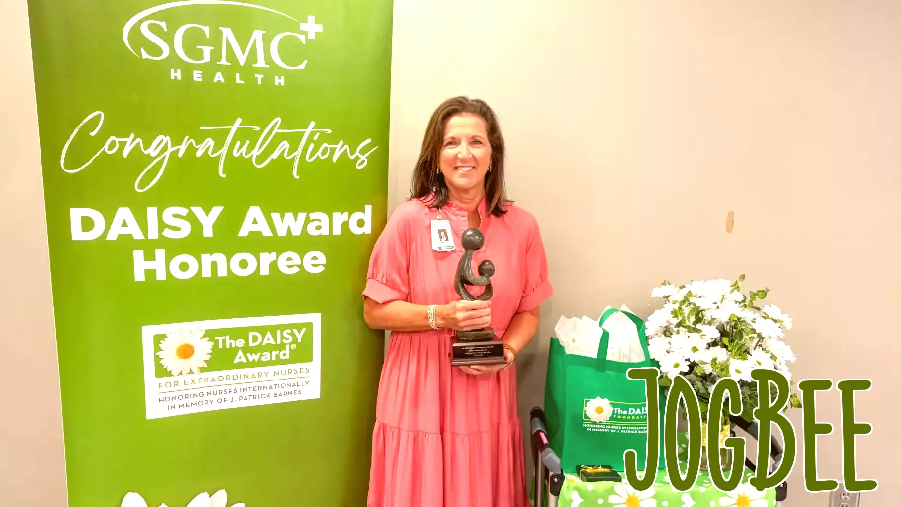 Cherise Giddens Receives Inaugural DAISY Lifetime Achievement Award from SGMC Health