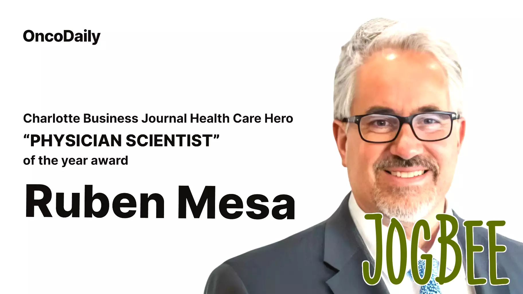 Ruben Mesa Honored as Charlotte's Health Care Hero 2025: Physician Scientist of the Year