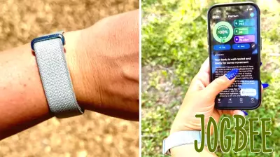 Here's what it's like to use the affordable Fitbit Air that has no screen and looks like a regular bracelet